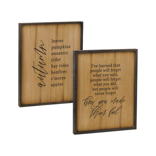 They Feel/Autumn Frame (Reversible)