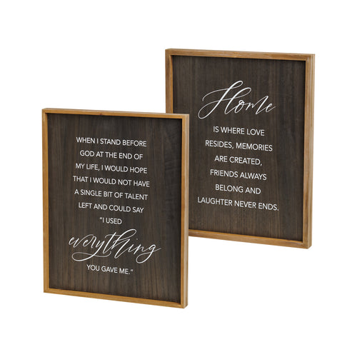 Home/Everything Frame (Reversible)