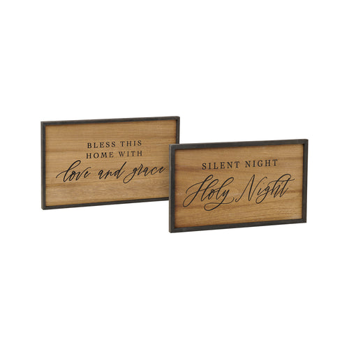 Grace/Silent Night Frame (Reversible)