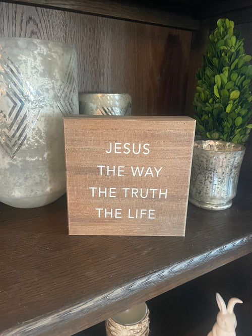 PS-8388 - Jesus Box Sign