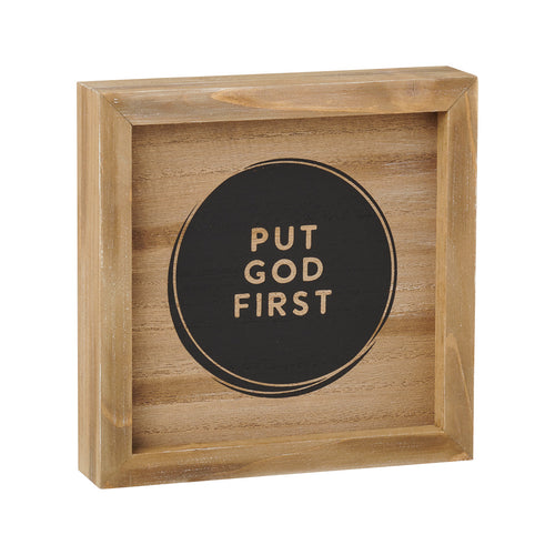 Put God First Frame
