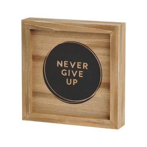 Never Give Up Frame