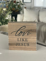 PS-8409 - Love Like Jesus Block