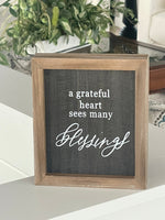 PS-8413 - Many Blessings Frame