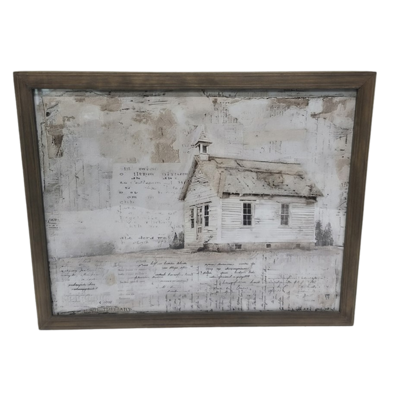 PS-8522 - Rustic Schoolhouse Frame