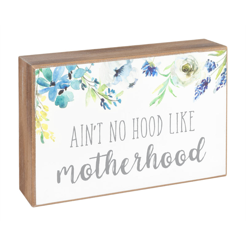 No Hood Box Sign