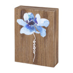 SW-1420 - Nana Blue Flower Block