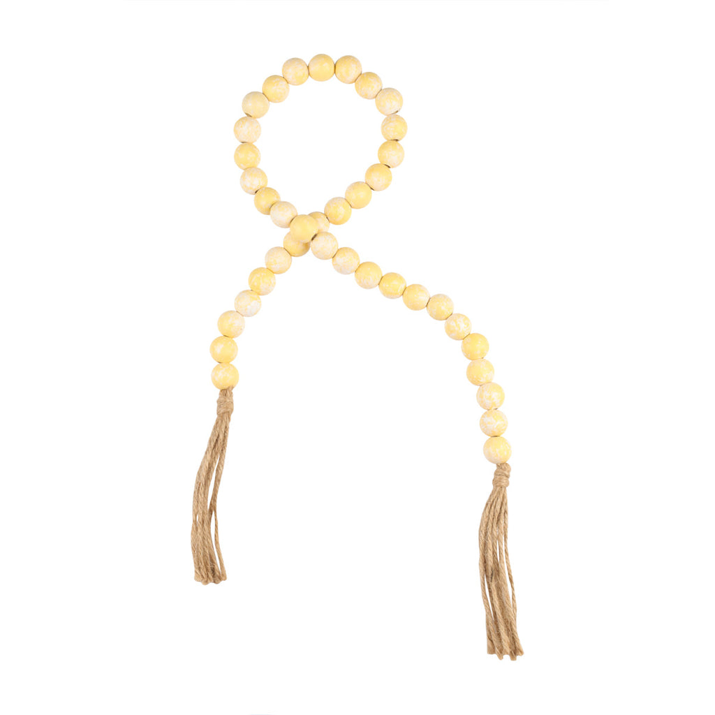 SW-1564 - *Lemon Yellow Beaded Tassel