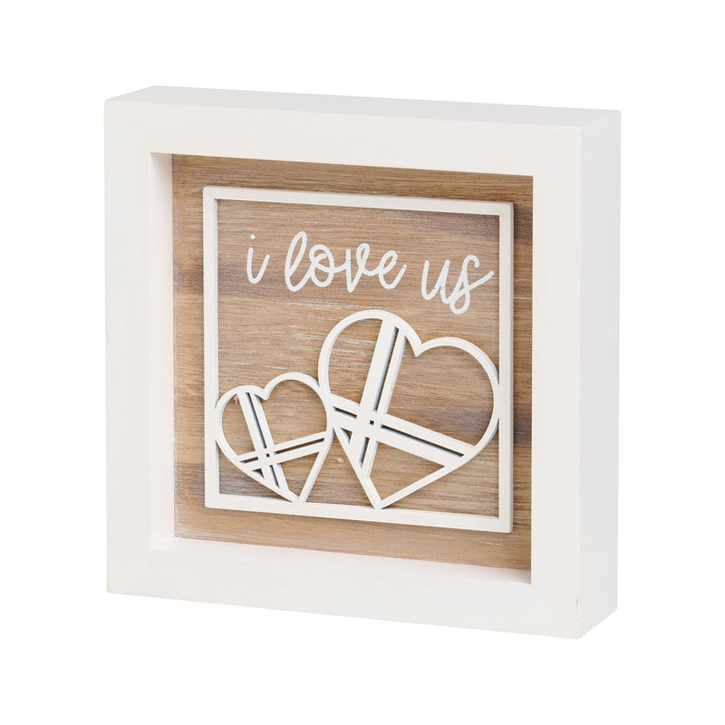 SW-1912 - Love Us/Love You Sign (Reversible)