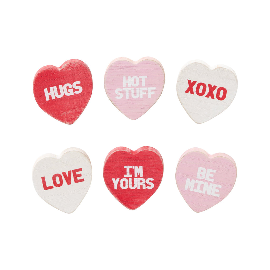 SW-1935 - Mini Hearts, Set of 6