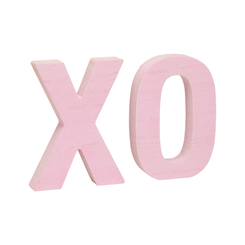 SW-1955 - Pink Washed XO Cutouts