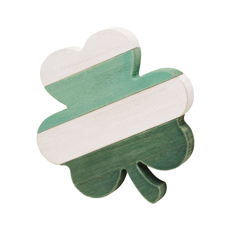 SW-2026 - Lrg. Green/White Plank Clover