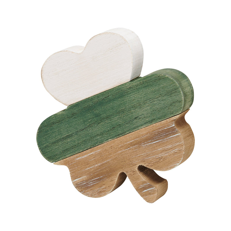 SW-2028 - Sm. Green/Wood Plank Clover