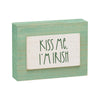 Kiss Me 3D Washed Block