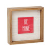 SW-2073 - Lucky/Mine Framed Sign (Reversible)