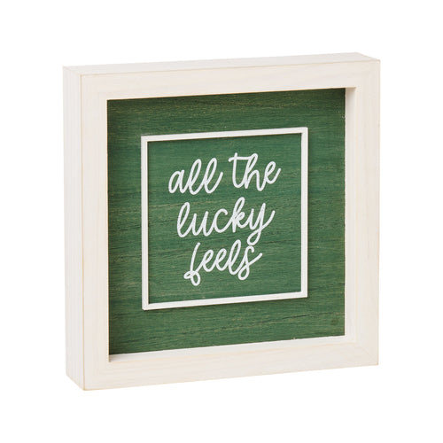 SW-2077 - *Feels Framed Sign (Reversible)