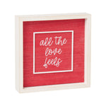 SW-2077 - Feels Framed Sign (Reversible)