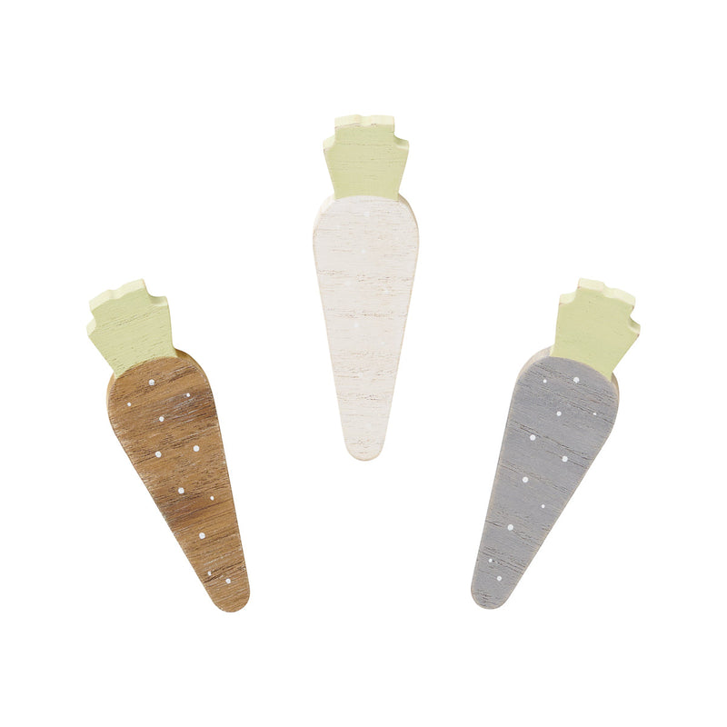 SW-2229 - Mini Neutral Carrots, Set of 3