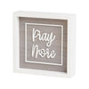 SW-2258 - Risen/Pray Framed Sign (Reversible)