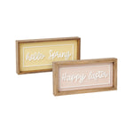 SW-2261 - Easter/Spring Framed Sign (Reversible)