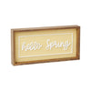 SW-2261 - Easter/Spring Framed Sign (Reversible)