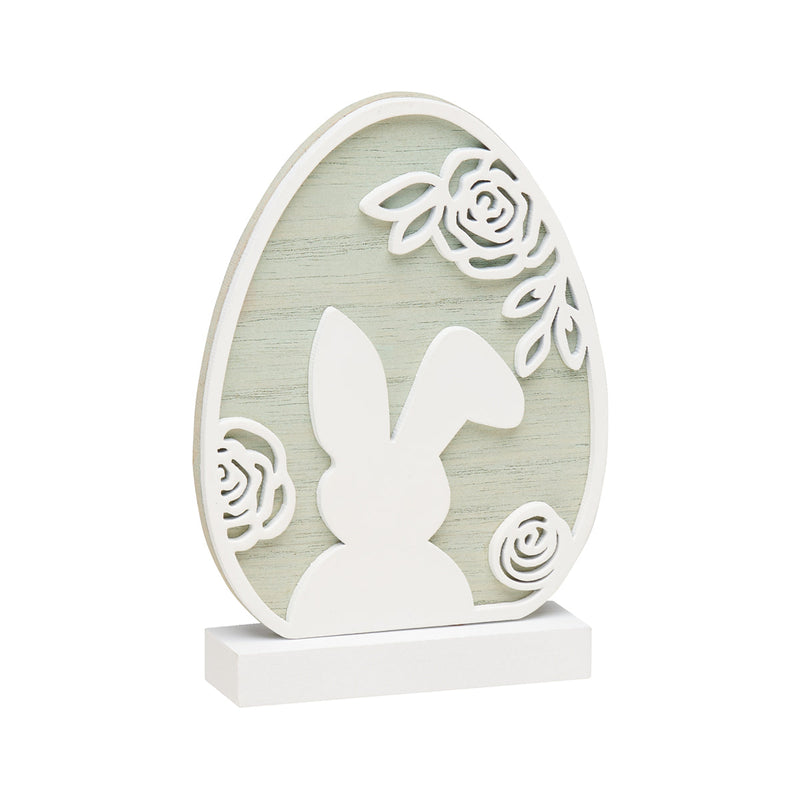 SW-2287 - Floral Bunny Laser Egg