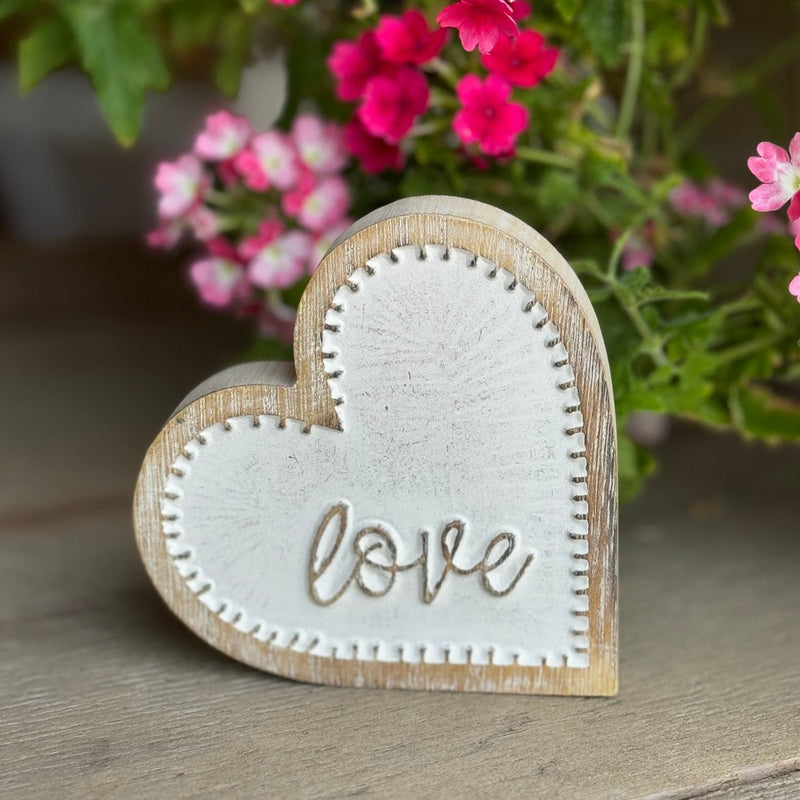 SW-3001 - Love Stitched Carved Heart