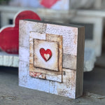 SW-3203 - Heart Collage Block