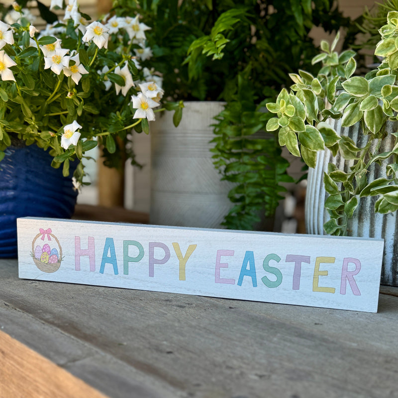SW-3314 - Happy Easter Basket Sitter