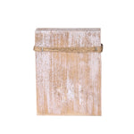 PS-7836 - *Lather Jute Block Sign