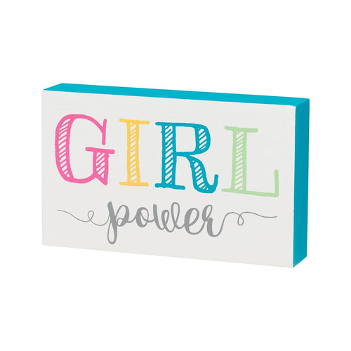 Girl Power Block Sign