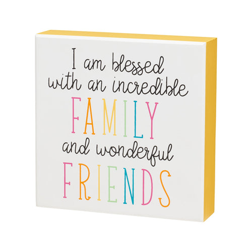 Wonderful Friends Box Sign