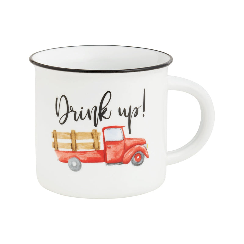 Drink Up Truck Camp Mug