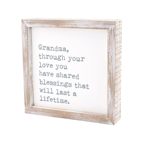 Blessings Lifetime Framed Sign