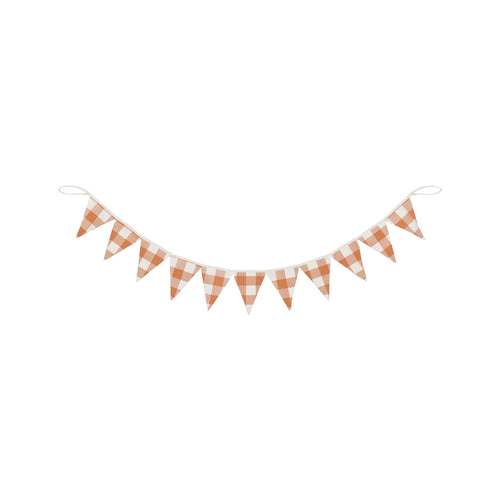 OW Check Pennant Garland