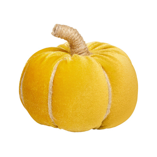 Sm. Golden Velvet Pumpkin