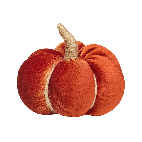 Sm. Cinnamon Velvet Pumpkin 