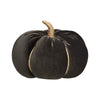 XL Black Velvet Pumpkin