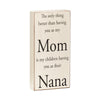 Their Nana Box Sign