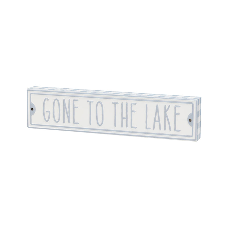 Gone Lake Street Block Sign