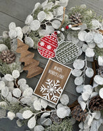 FR-3186 - Wood Dotted Whimsical Tree