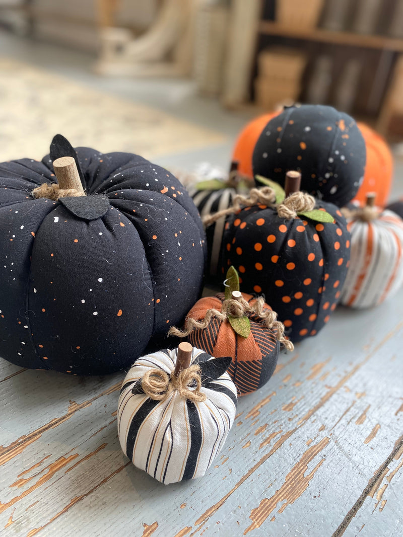 CF-2419 - XL Black Speckled Pumpkin