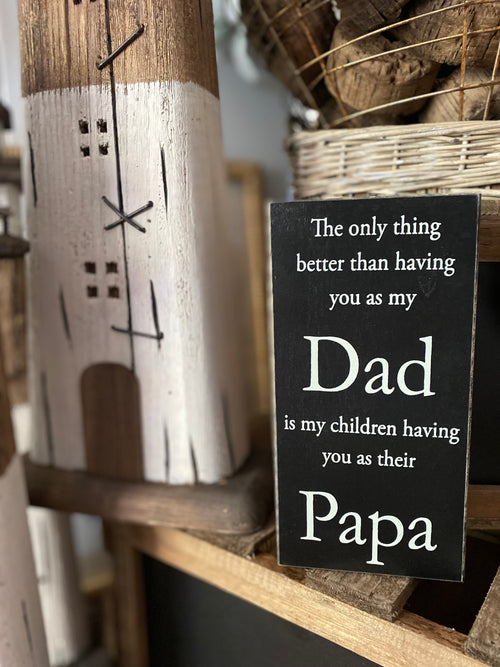 CS-6543 - Their Papa Box Sign