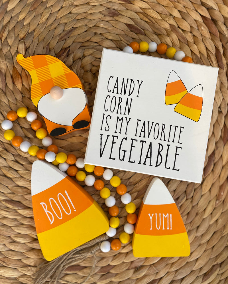 CA-4174 - CC Vegetable Box Sign w/ Beads