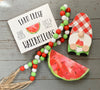 PS-8060 - Red Watermelon Beaded Tassel