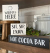 FR-1430 - *Hot Cocoa Bar Sitter