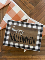 FR-8869 - Halloween BW Check Box Sign