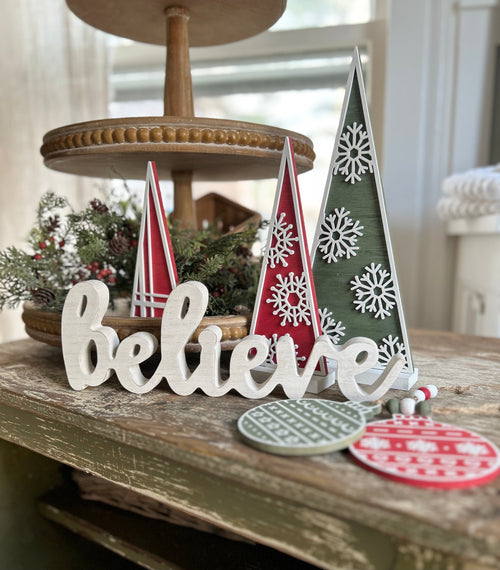 FR-3514 - Believe Word Cutout