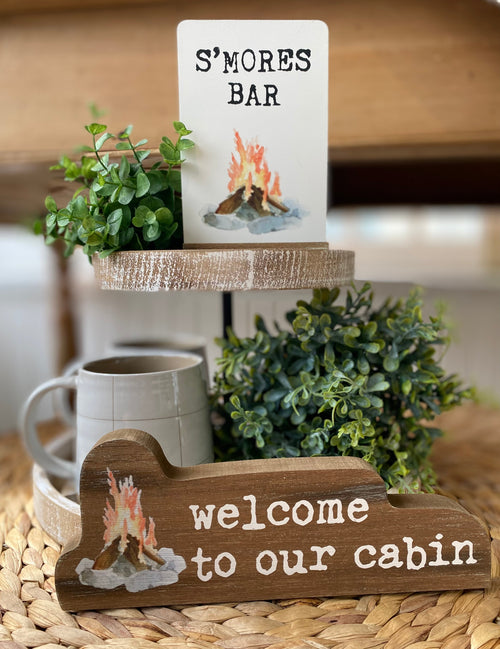 PS-8011 - *Welcome Cabin Cutout