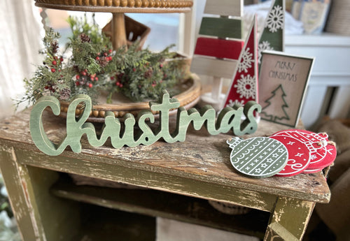 FR-3516 - Christmas Word Cutout